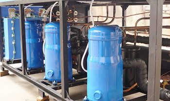 冷水機組的壓縮機燒毀后如何處理？